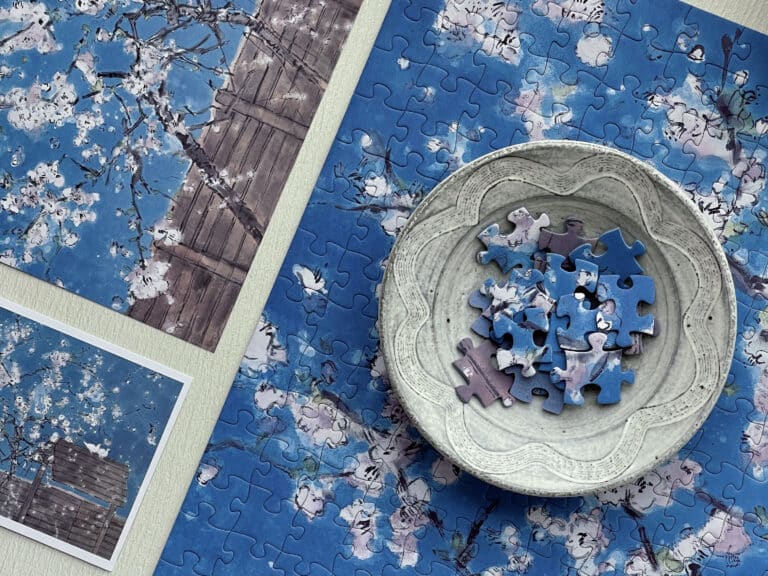 Puzzle Materials: Blue core Cardboard Vs. Standard Cardboard