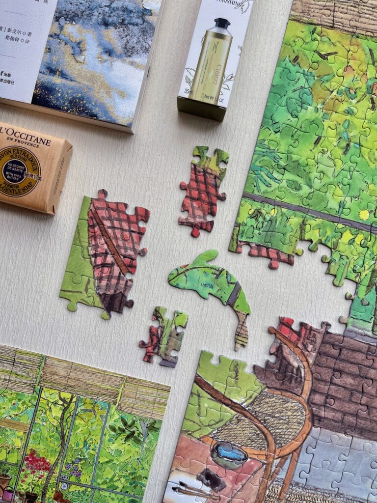 Our Signature Koi-Shaped Puzzle Piece