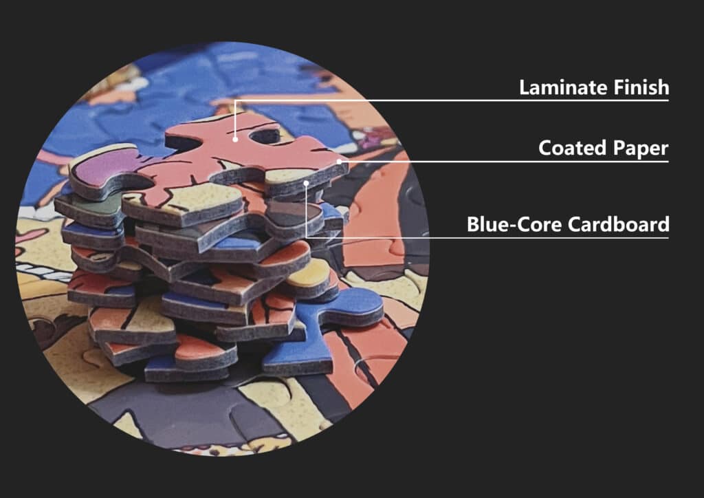 Puzzle Piece Layer Structure