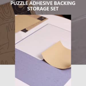 Puzzle Peel and Stick Adhesive Sheets | Puzzle Storage Sticker