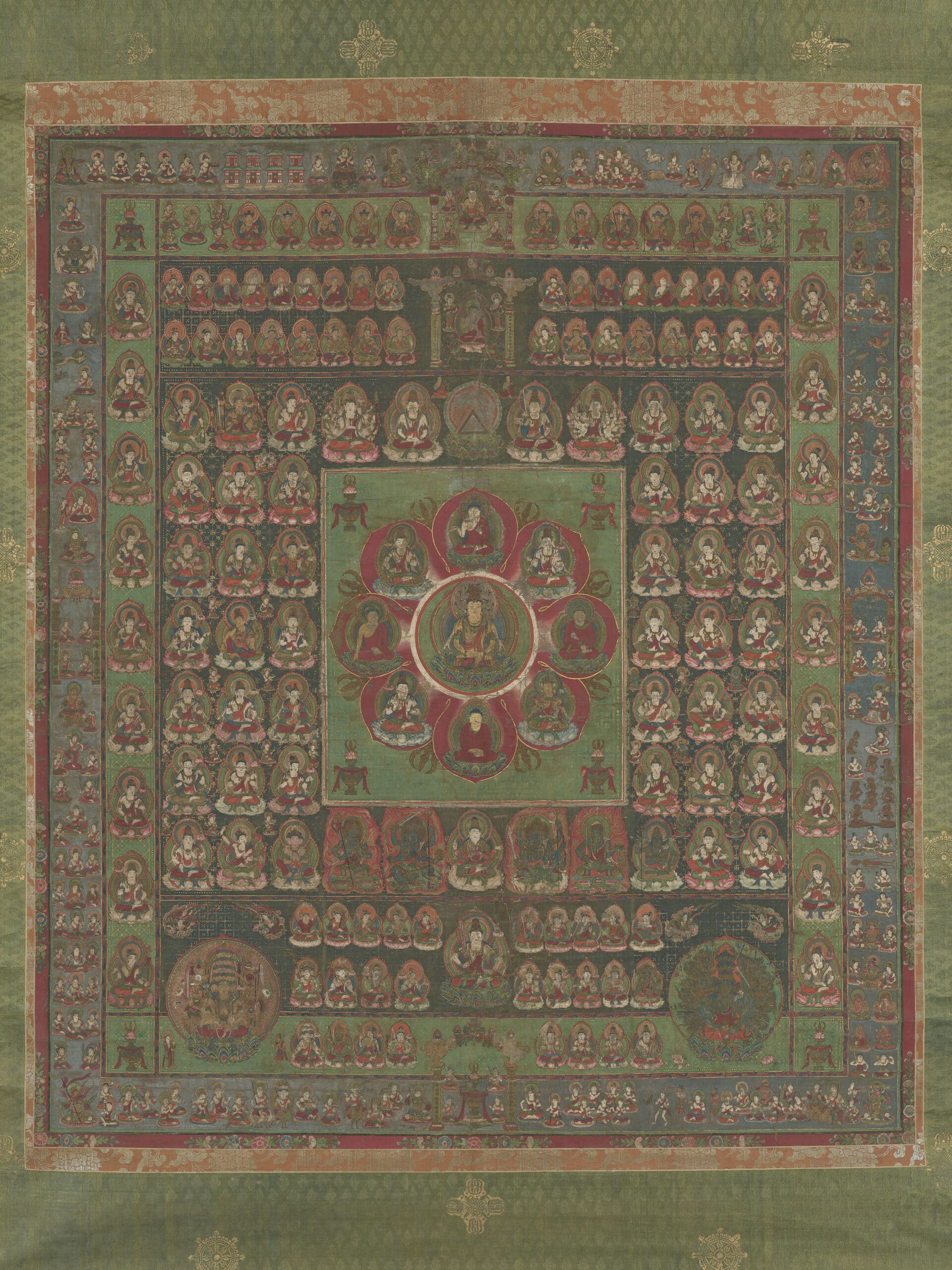 Mandala of the Two Realms: The Womb & Diamond Realms, With High