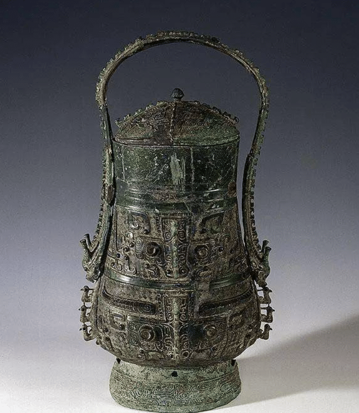 Beast-Mask You with Swing Handle, Shang Dynasty — Collection of the Hunan Museum